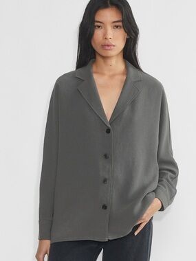 Aritzia Wilfred Freeform Shirt Crepette Size S